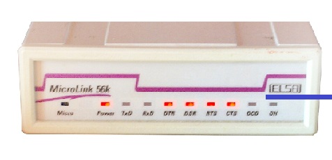 Repro Microlink Elsa Modem 56K 200er Jahre WWW Modem Telefonleitung um 2003