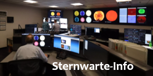 Kontrollraum Wetter im Weltraum
