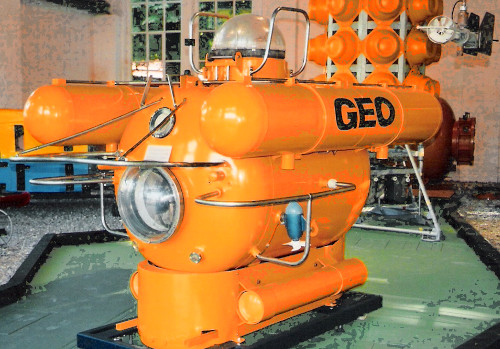 Bild zeigt ein Forschungs-U-Boot für Tiefsee aus Deutschland